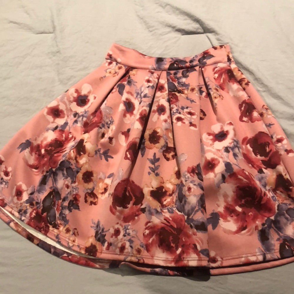 Floral skirt